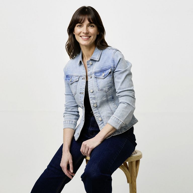 Chaqueta Mezclilla Mujer