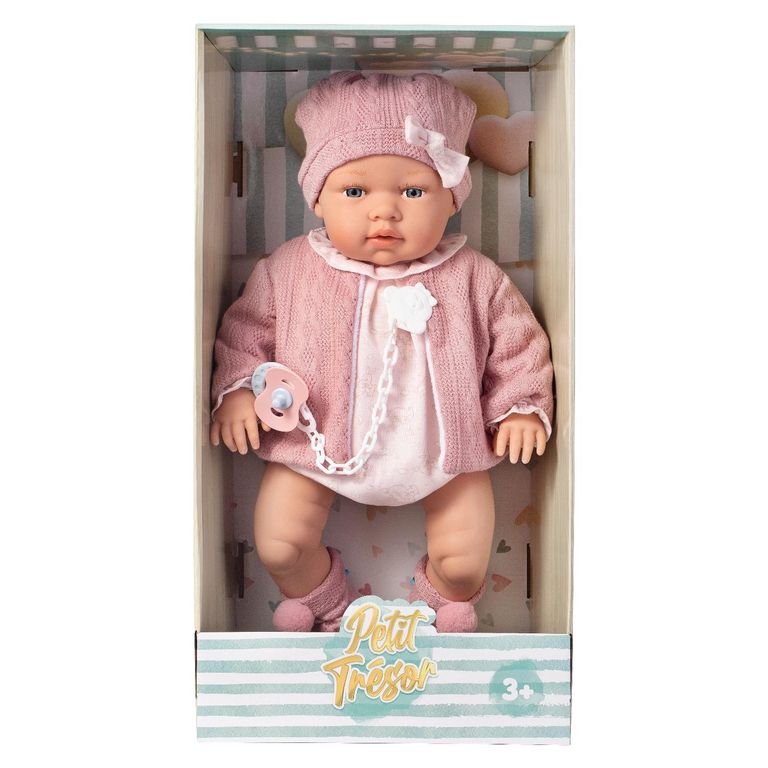 Muñeca Recién Nacida Rosado