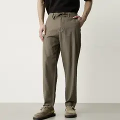 BASEMENT - Pantalón Lino Hombre