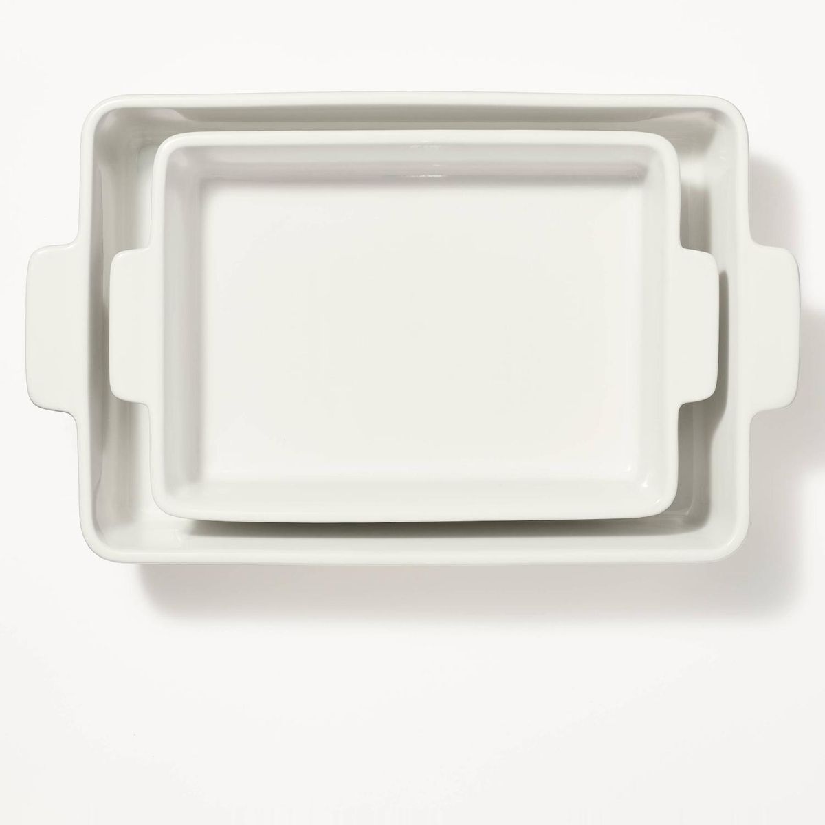 FIGMINT - Set 2 Fuentes de Horno Refractarias Bandejas Cerámica Figmint