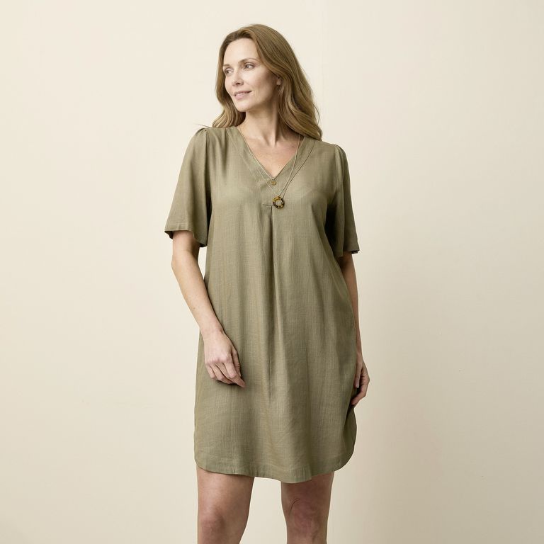 Vestido Midi Mujer