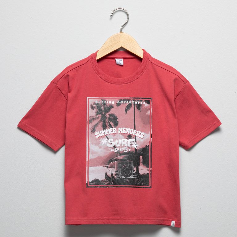 Polera Manga Corta Niño