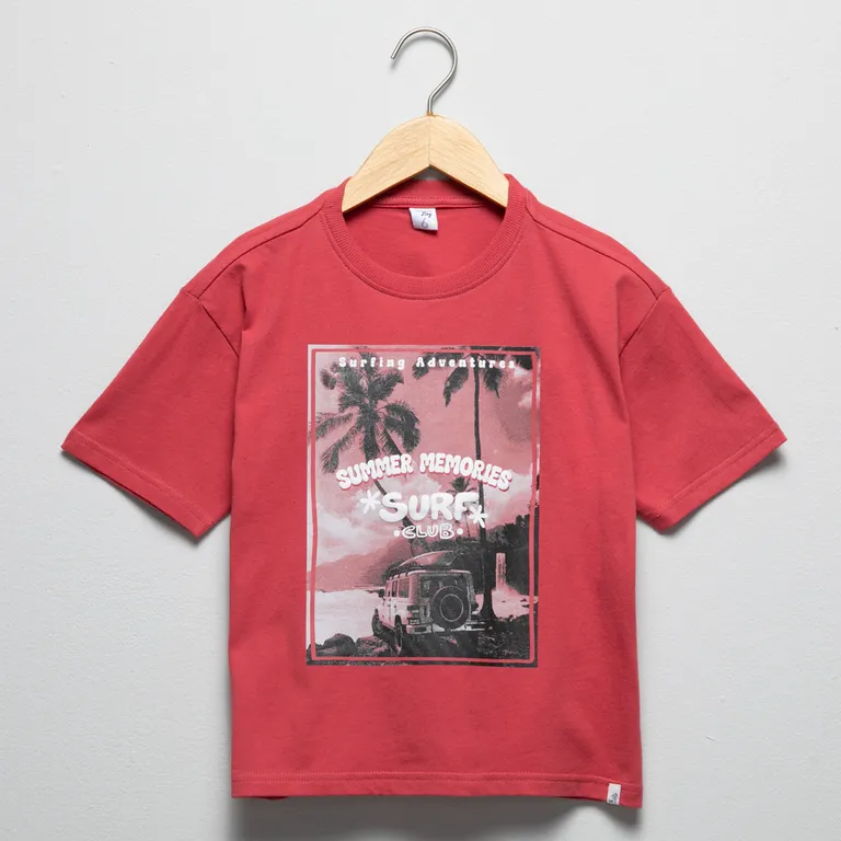 Polera Manga Corta Niño
