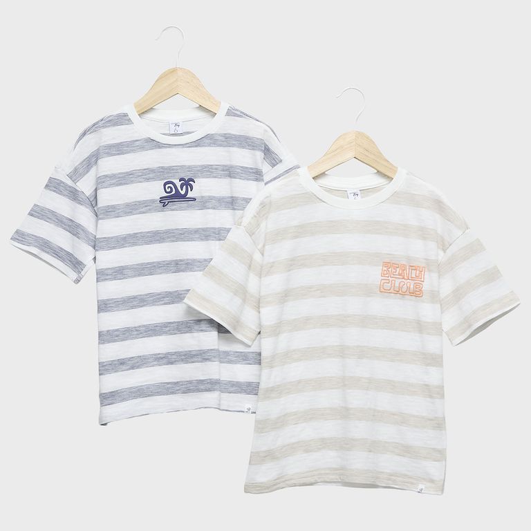 Pack 2 Poleras Manga Corta Niño