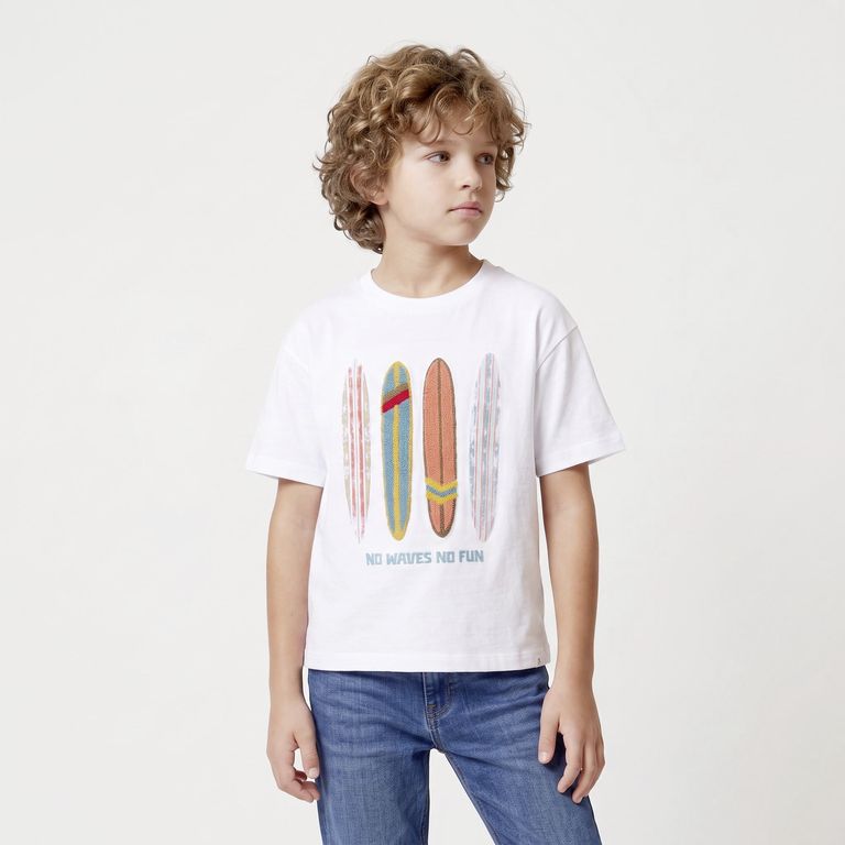 Polera Manga Corta Niño