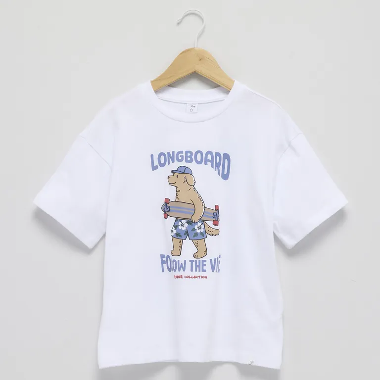 Polera Manga Corta Niño