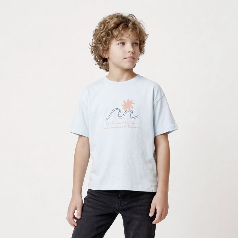 Polera Manga Corta Niño