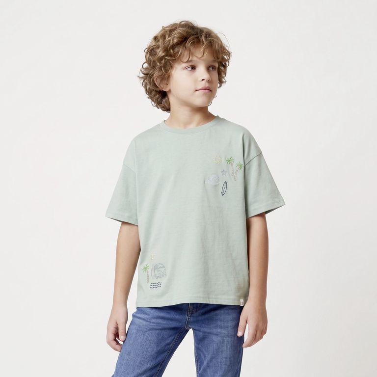 Polera Manga Corta Niño
