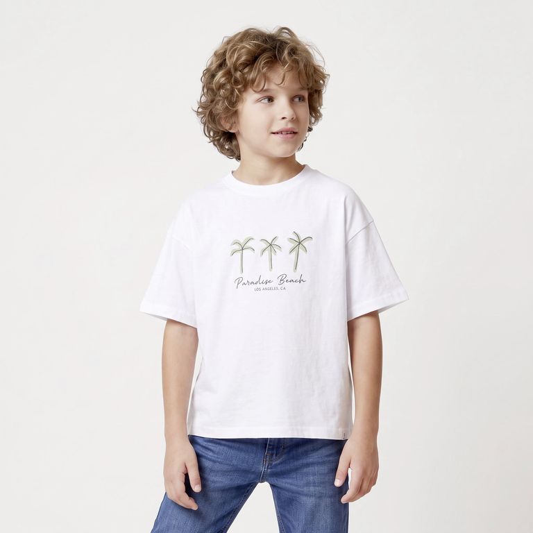Polera Manga Corta Niño
