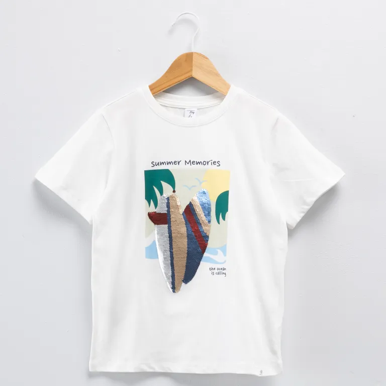 Polera Manga Corta Niño