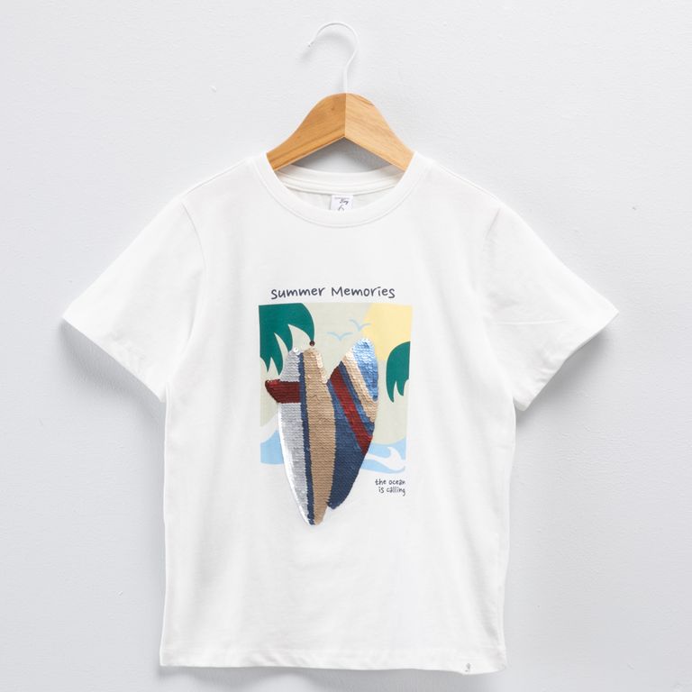 Polera Manga Corta Niño