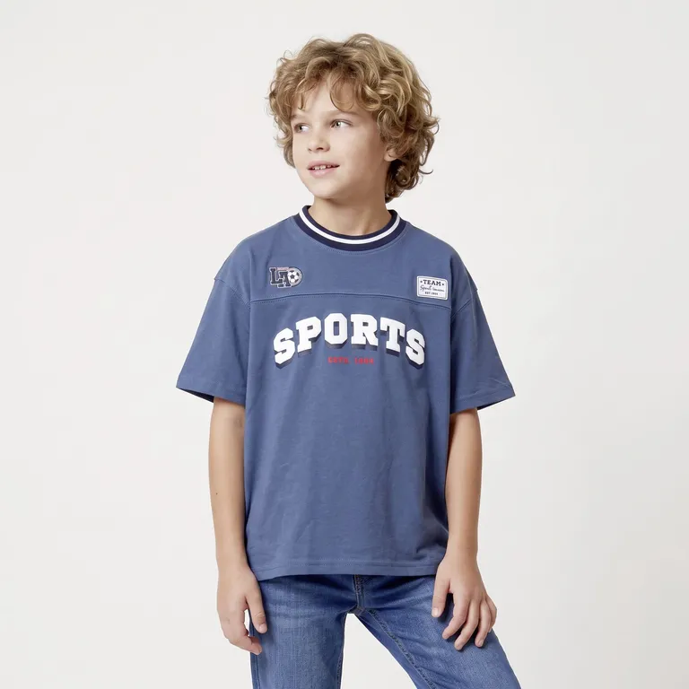 Polera Manga Corta Niño
