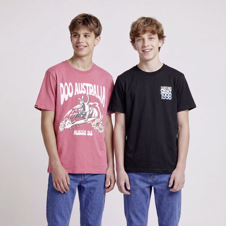 Pack De 2 Poleras Niño