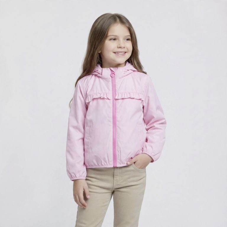 Chaqueta Con Gorro Niña