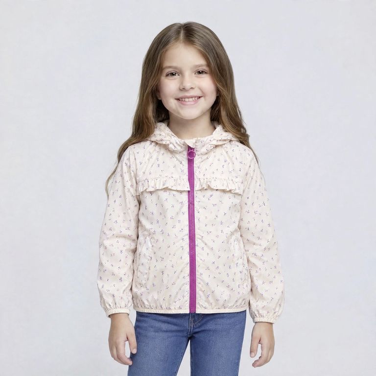 Chaqueta Con Gorro Niña