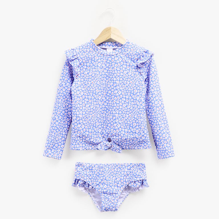Set Polera UV Manga Larga + Bottom Vuelos Niña