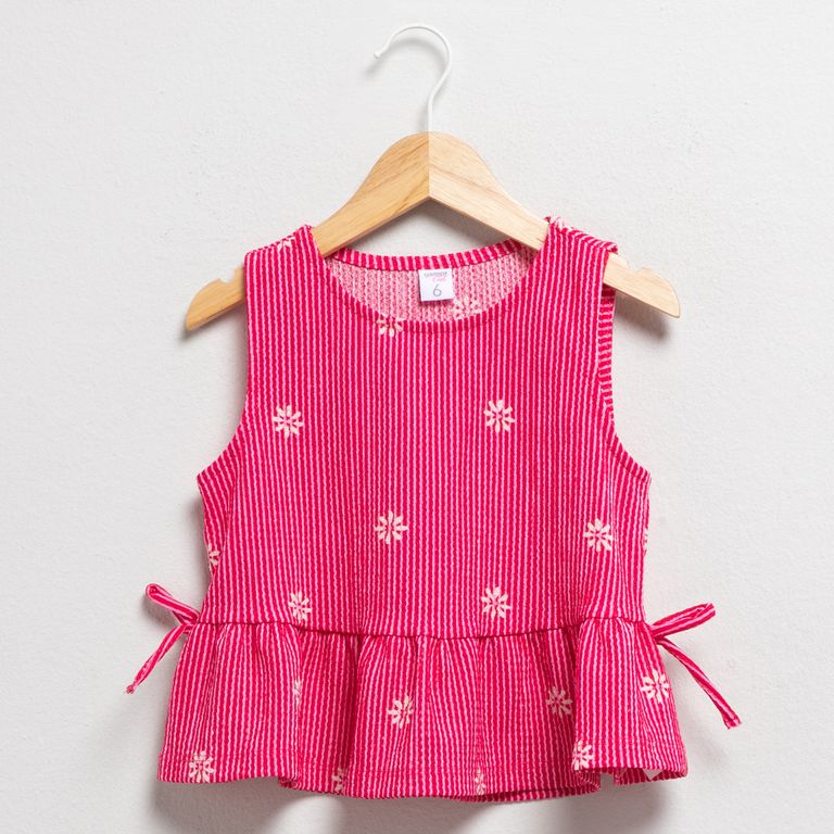Polera Sin Manga Niña