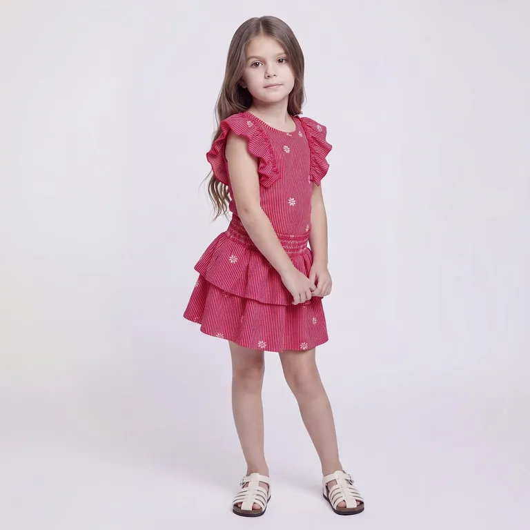 Polera Manga Corta Niña