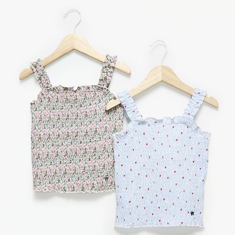 Polera Panal Sin Manga Niña