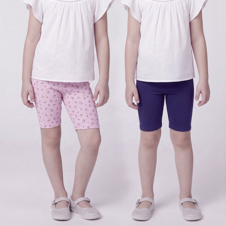 Pack De 2 Calzas Biker Niña