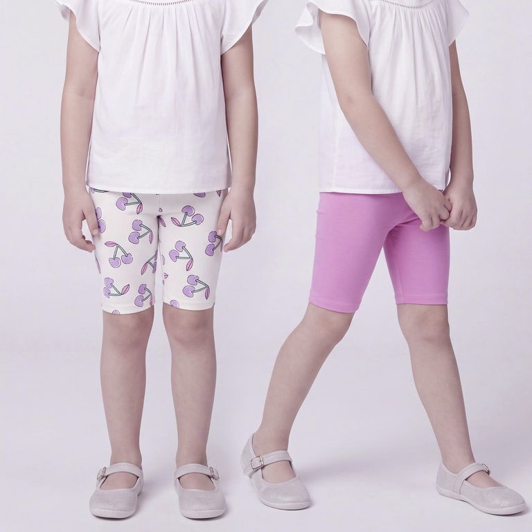 Pack De 2 Calzas Biker Niña