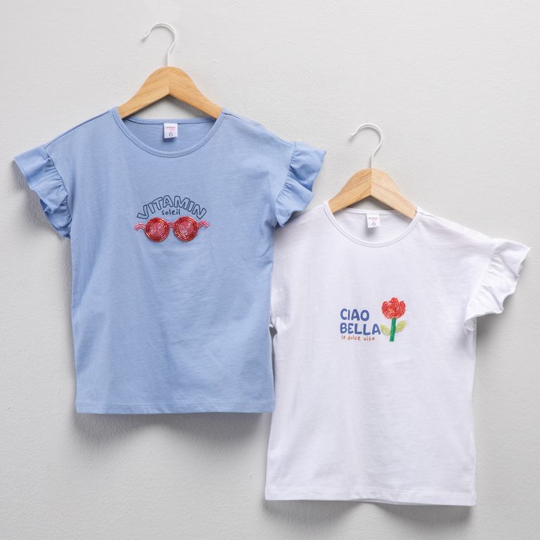 Pack de 2 Poleras Niña