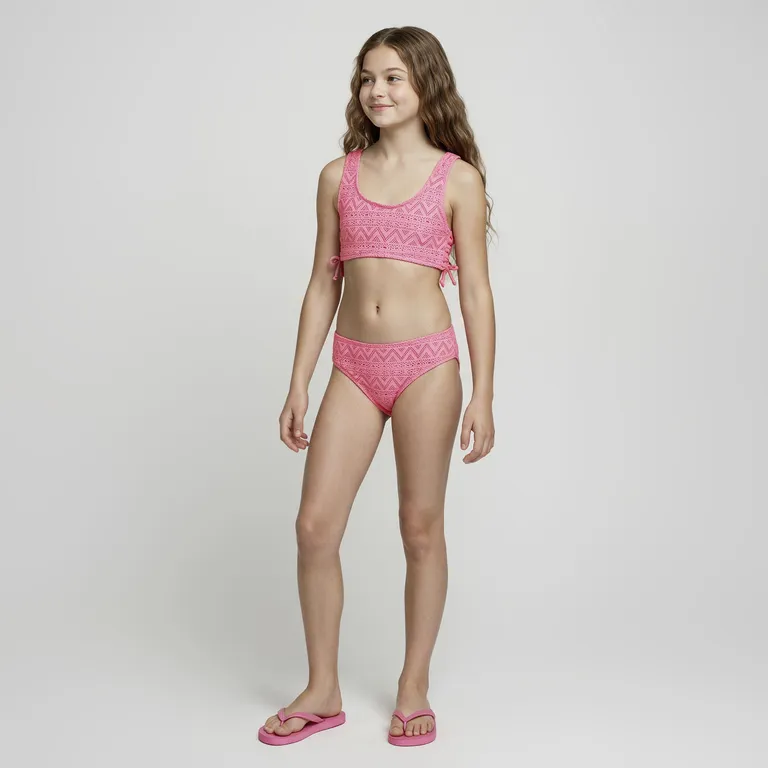 Traje De Baño Bikini 2 Piezas Niña