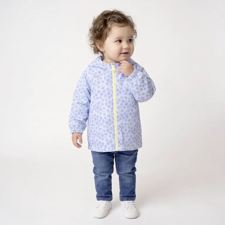 Casaca Con Gorro Bebé Niña