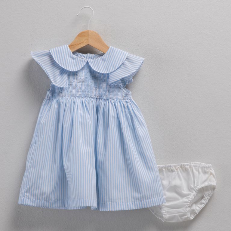 Vestido Manga Corta Bebé Niña