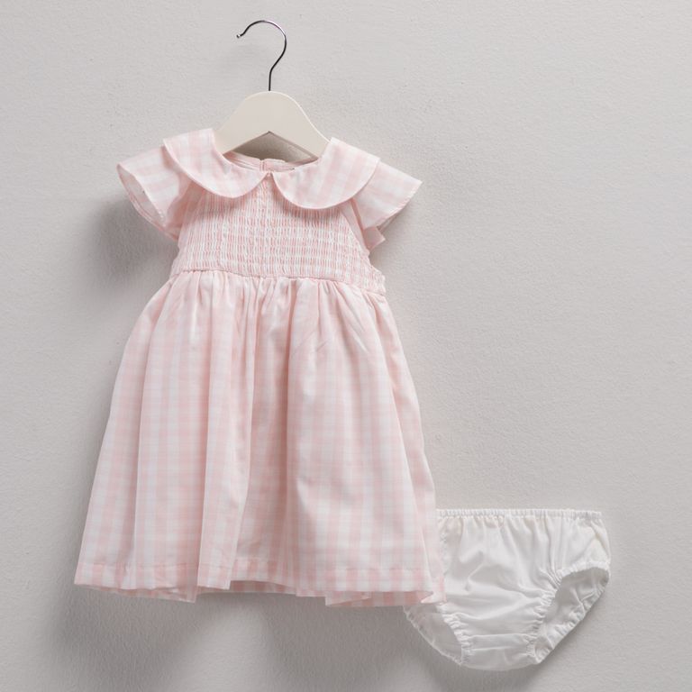 Vestido Manga Corta Bebé Niña