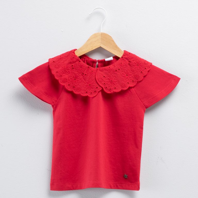 Polera Manga Corta Bebé Niña