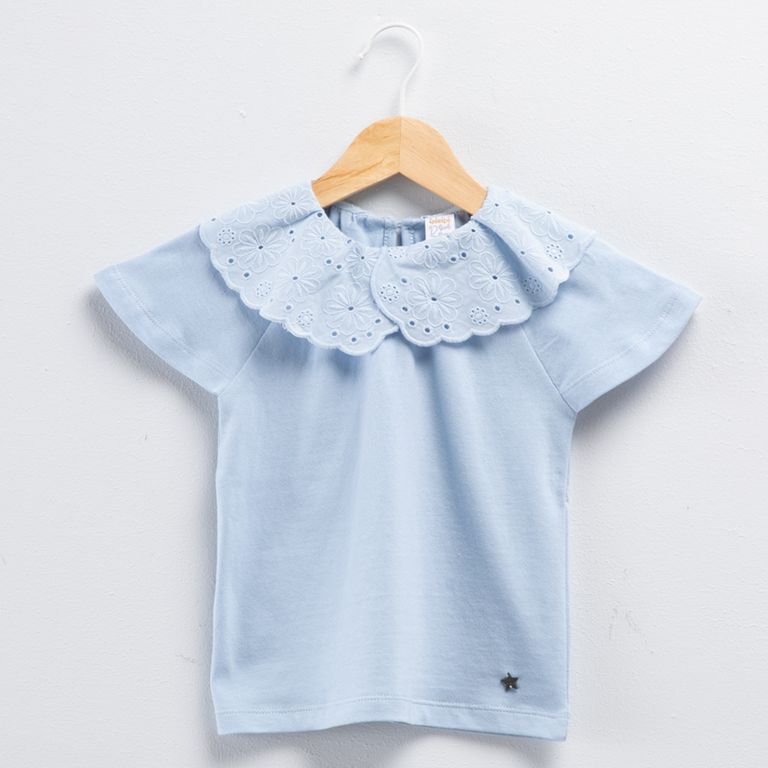 Polera Manga Corta Bebé Niña