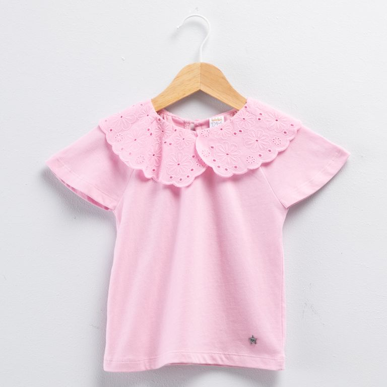 Polera Manga Corta Bebé Niña