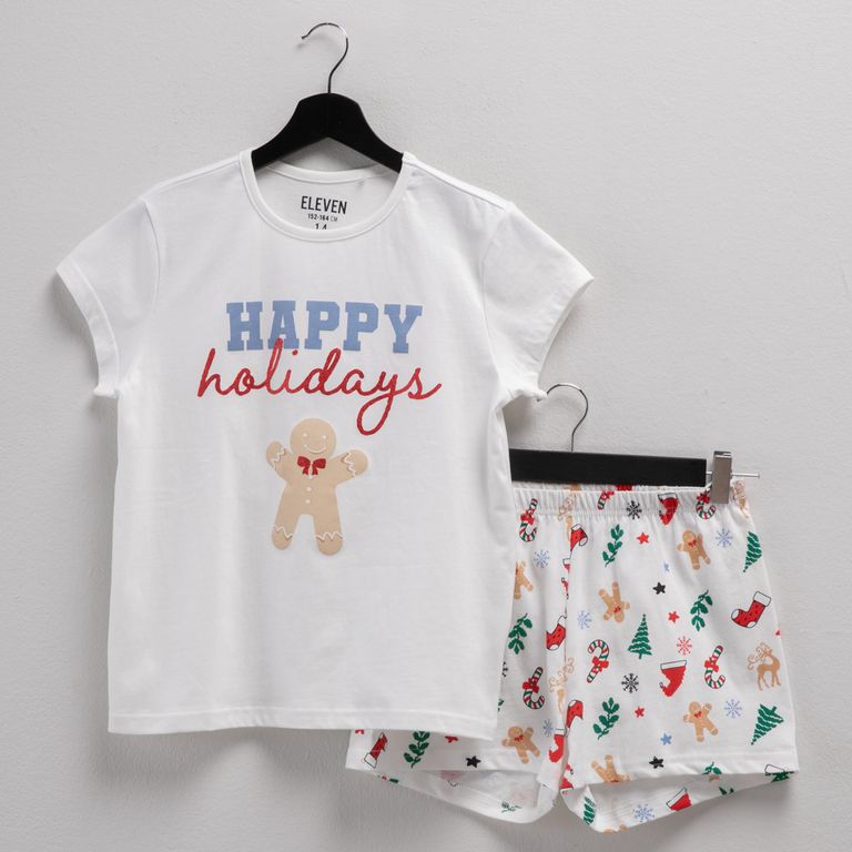 Pijama Navidad 2 Piezas Niña
