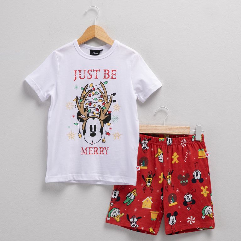Pijama Navidad 2 piezas Niño Mickey