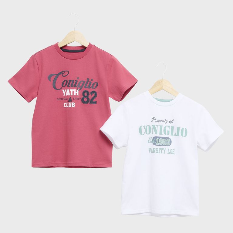 Pack 2 Poleras Manga Corta Niño