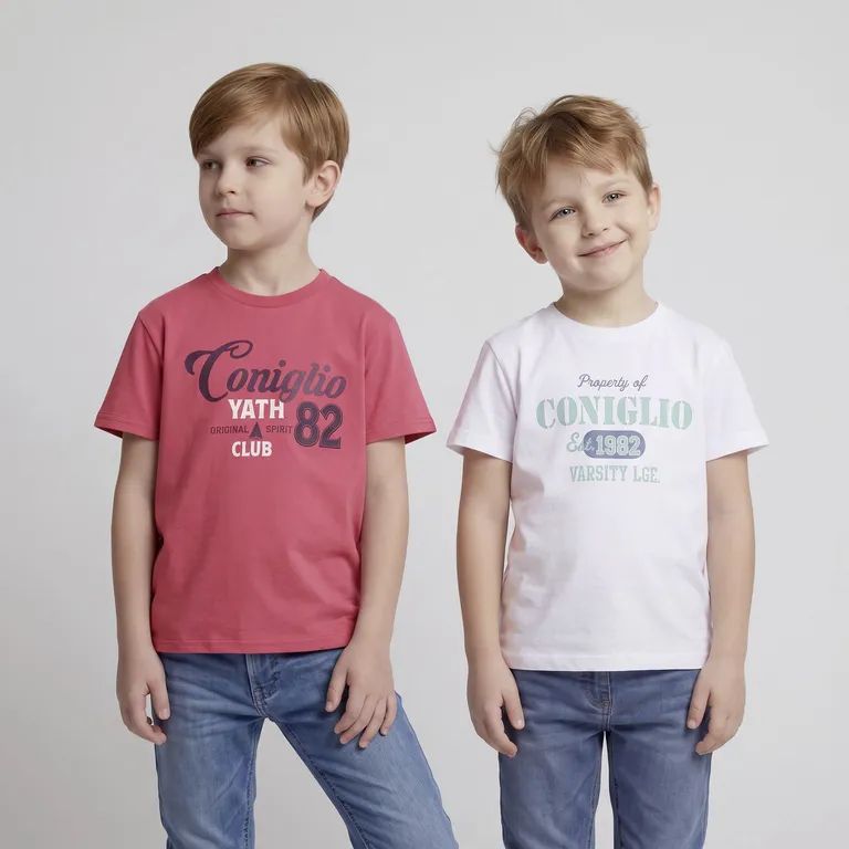 Pack 2 Poleras Manga Corta Niño