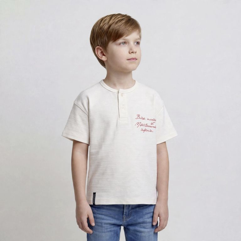 Polera Manga Corta Niño