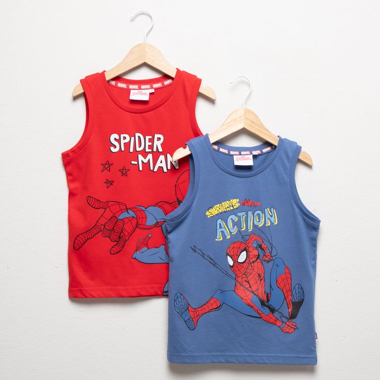Pack De 2 Poleras Sin Mangas Niño