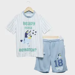 BLUEY - Conjunto Polera Más Short Niño