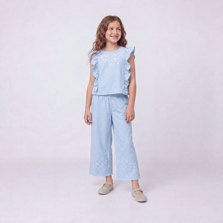 Polera Sin Manga Niña
