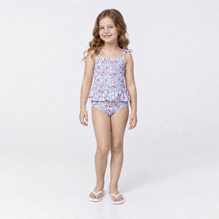 Traje Baño Entero Niña