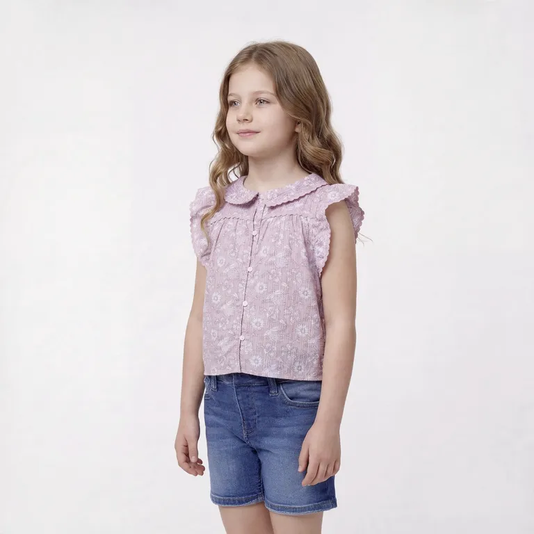 Blusa Manga Corta Niña