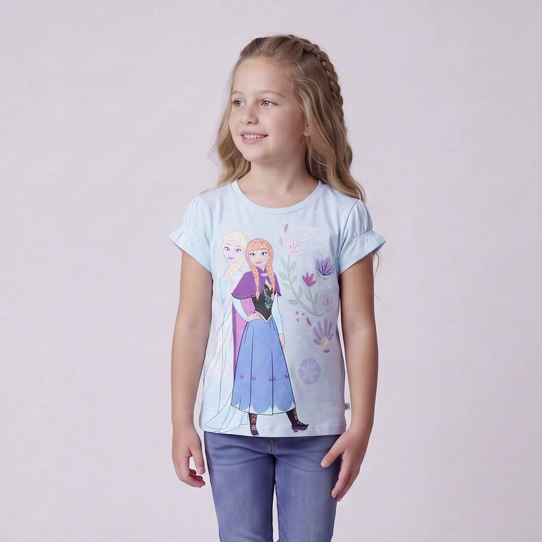 Polera Manga Corta Niña