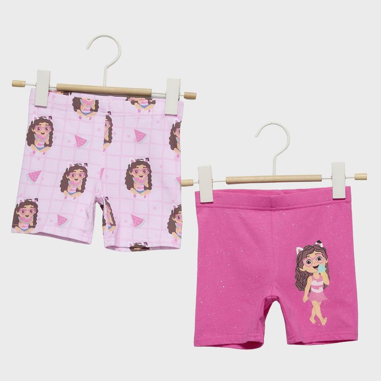 Pack De 2 Calzas Cortas Niña