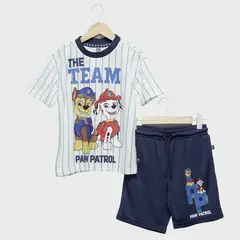 PAW PATROL - Conjunto Polera Más Short Niño