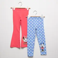 MINNIE - Pack De 2 Calzas Niña