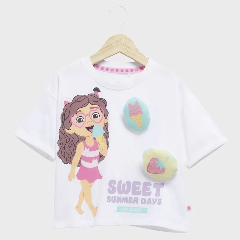 Polera Manga Corta Niña
