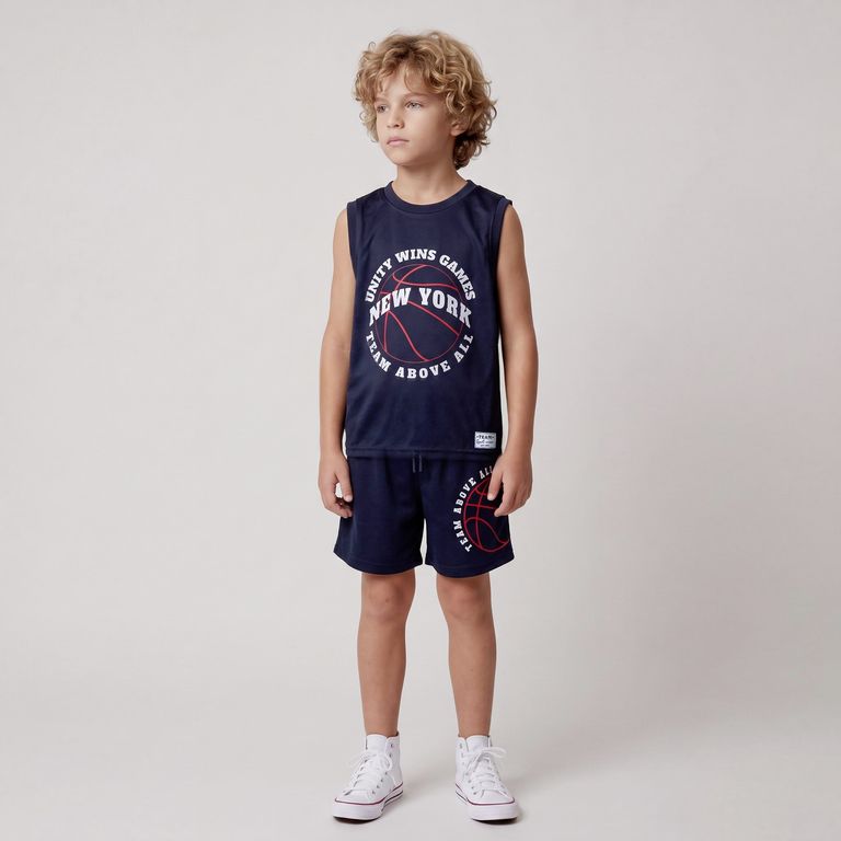 Polera Sin Mangas Niño