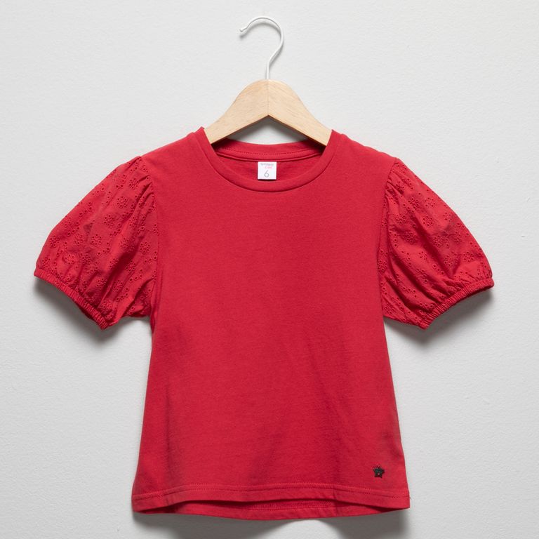 Polera Manga Glovo Niña